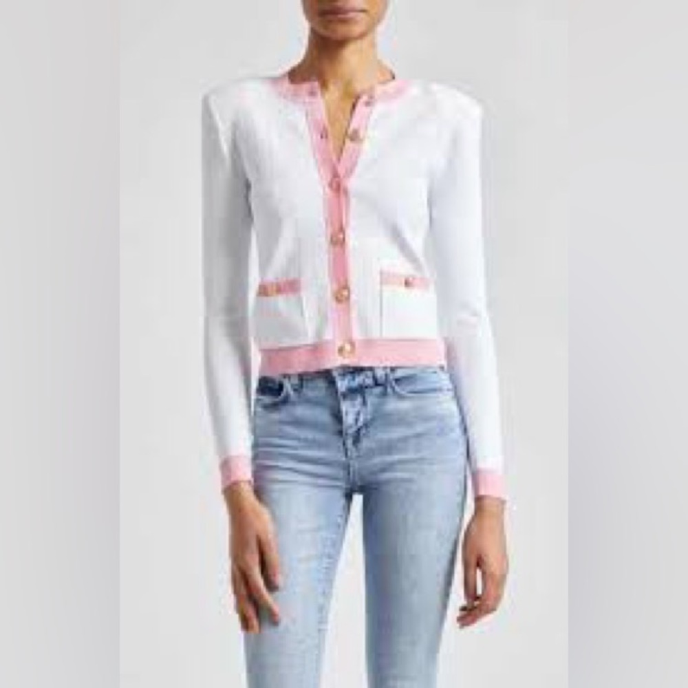 Nicole Miller Waffle Knit Sweater